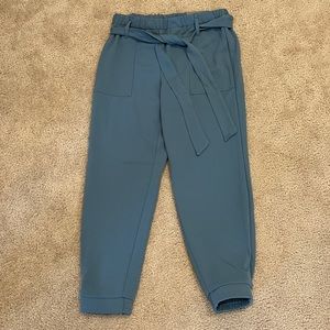 Blue joggers